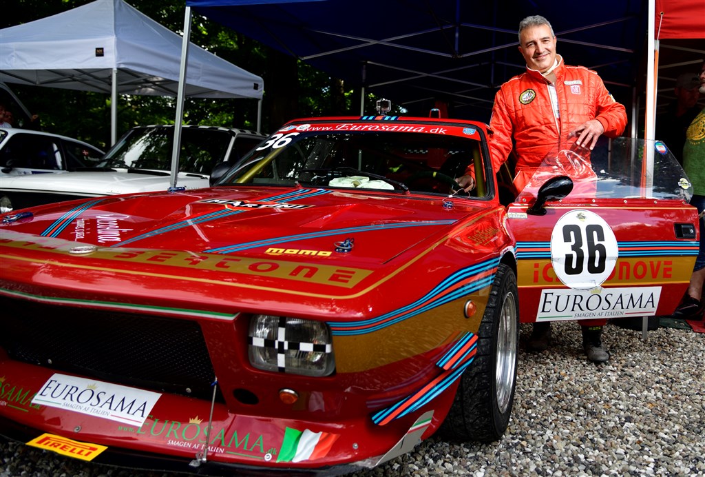 En hård opgave venter: Vincenzo Santangelo og hans Fiat X 1/9 fra 1977 er blandt favoritterne i Munkebjerg Hillclimb.
(Foto: Intercom, Michael Eisenberg)